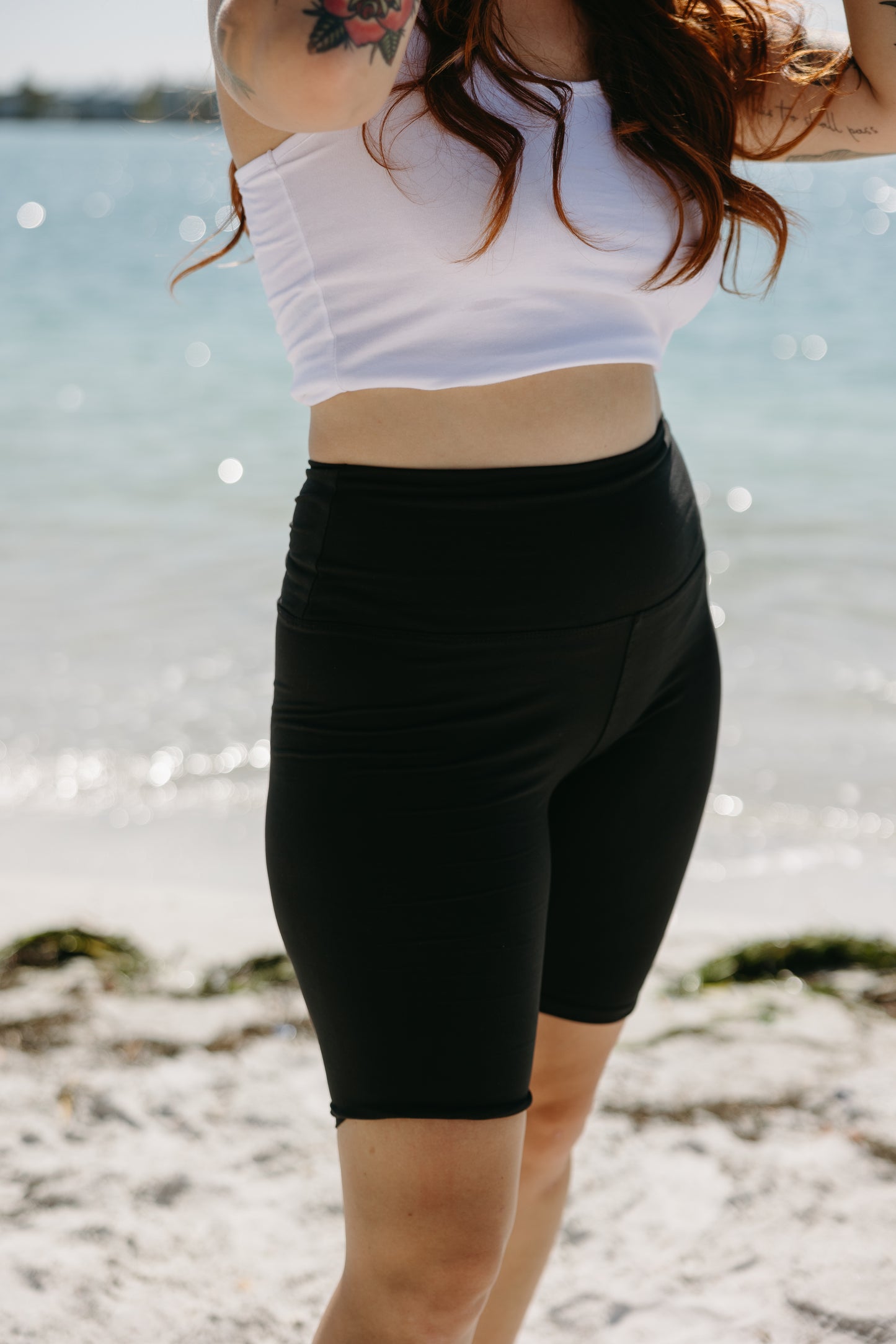 Ann Biker Short- Black