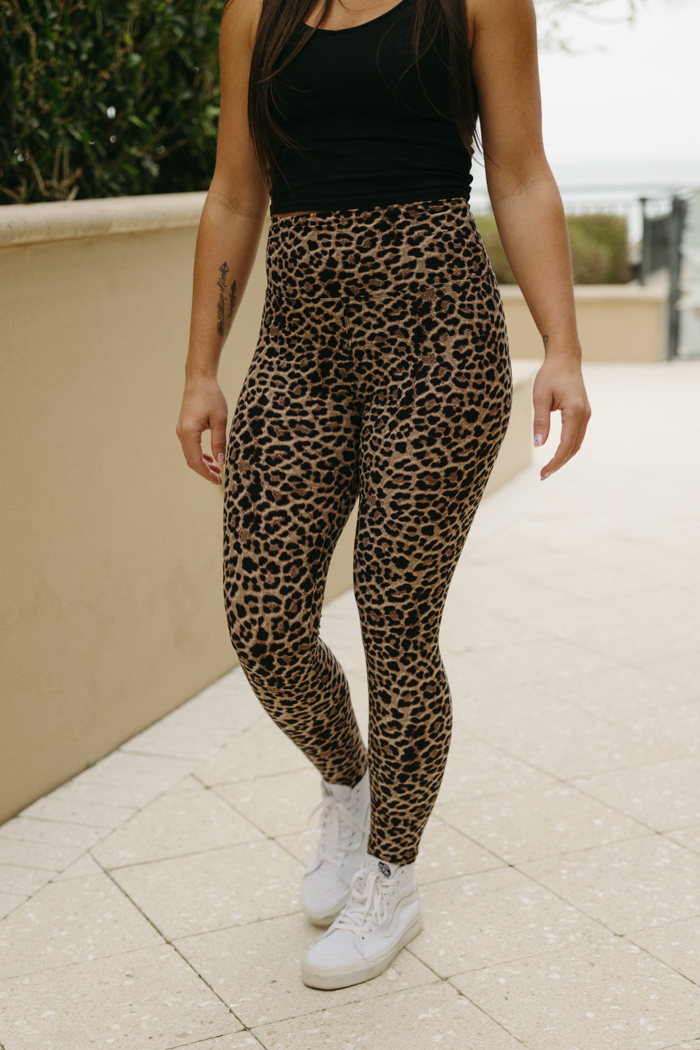 Ann Legging Leopard Brown