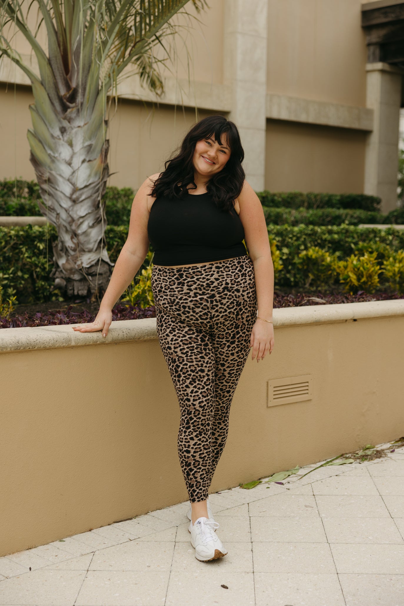Ann Legging Leopard Brown