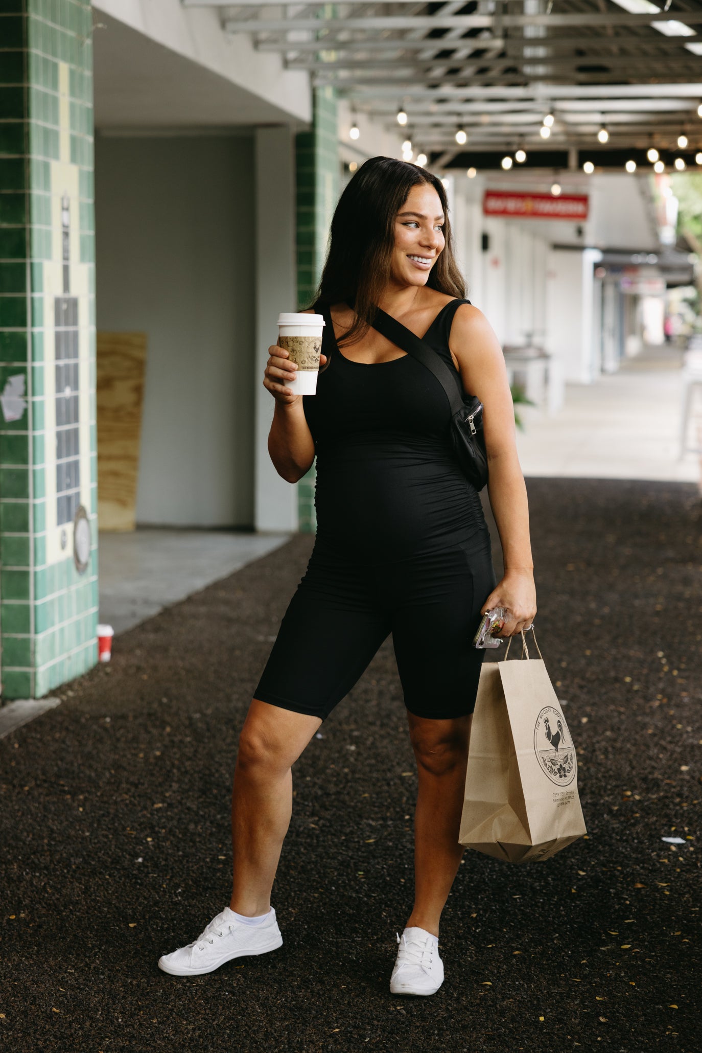 Maternity Shorts with Pockets