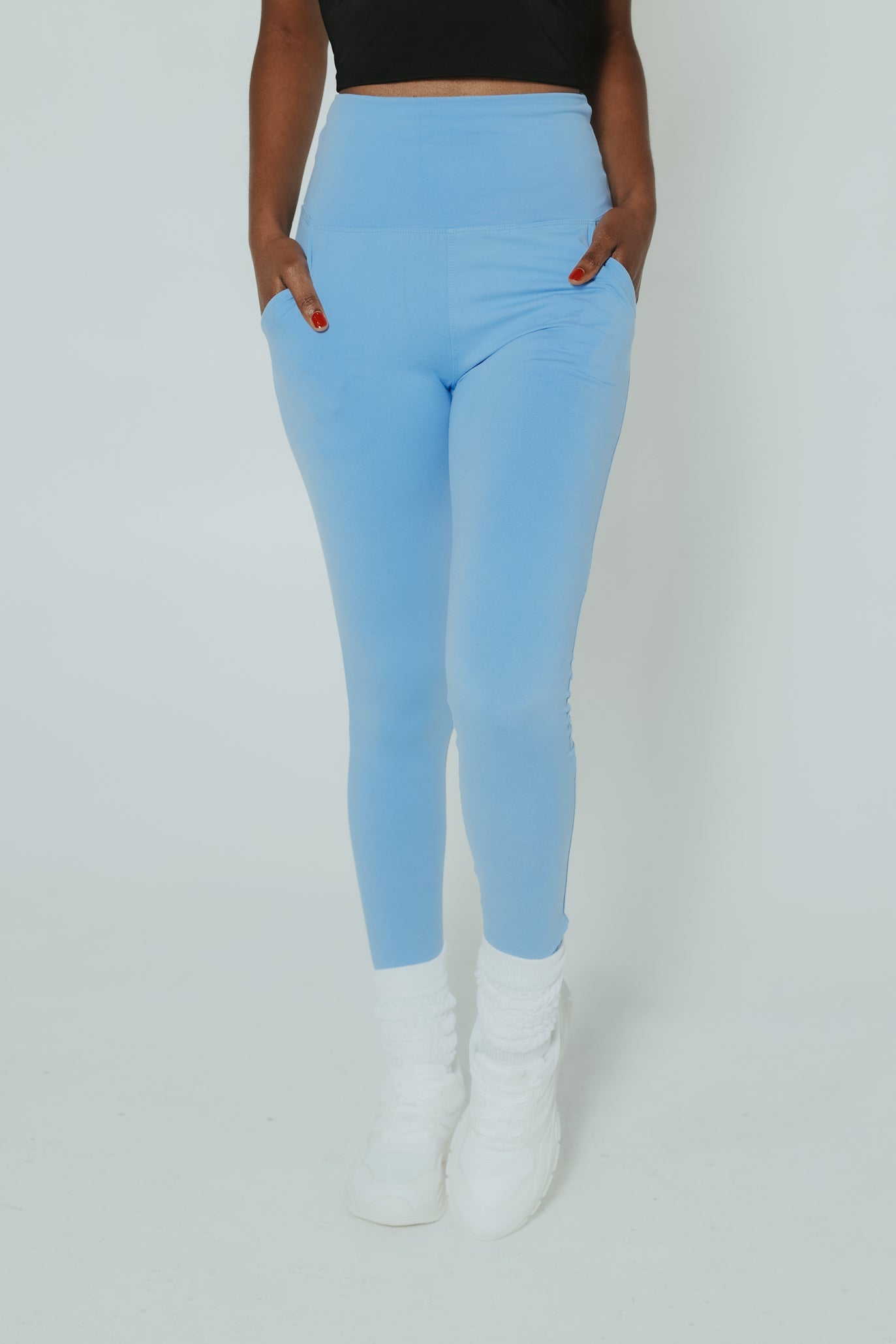 Ann with Pockets- Light Blue