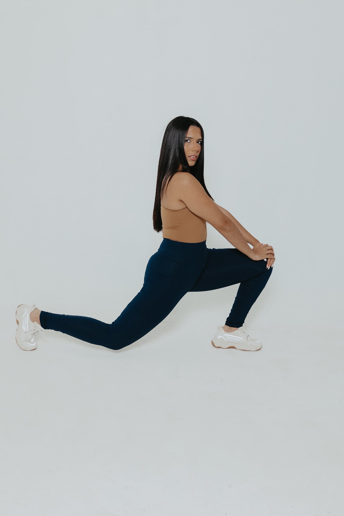 Eva with pockets- Navy