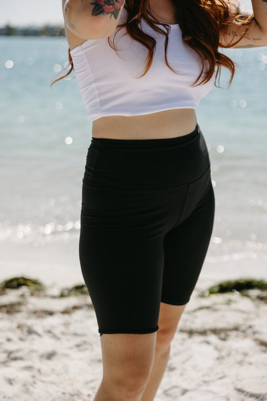 Ann Biker Short- Black