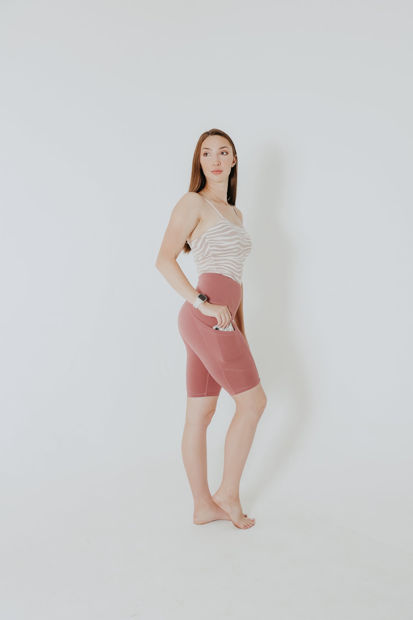 Ann Pocket Short- Pink