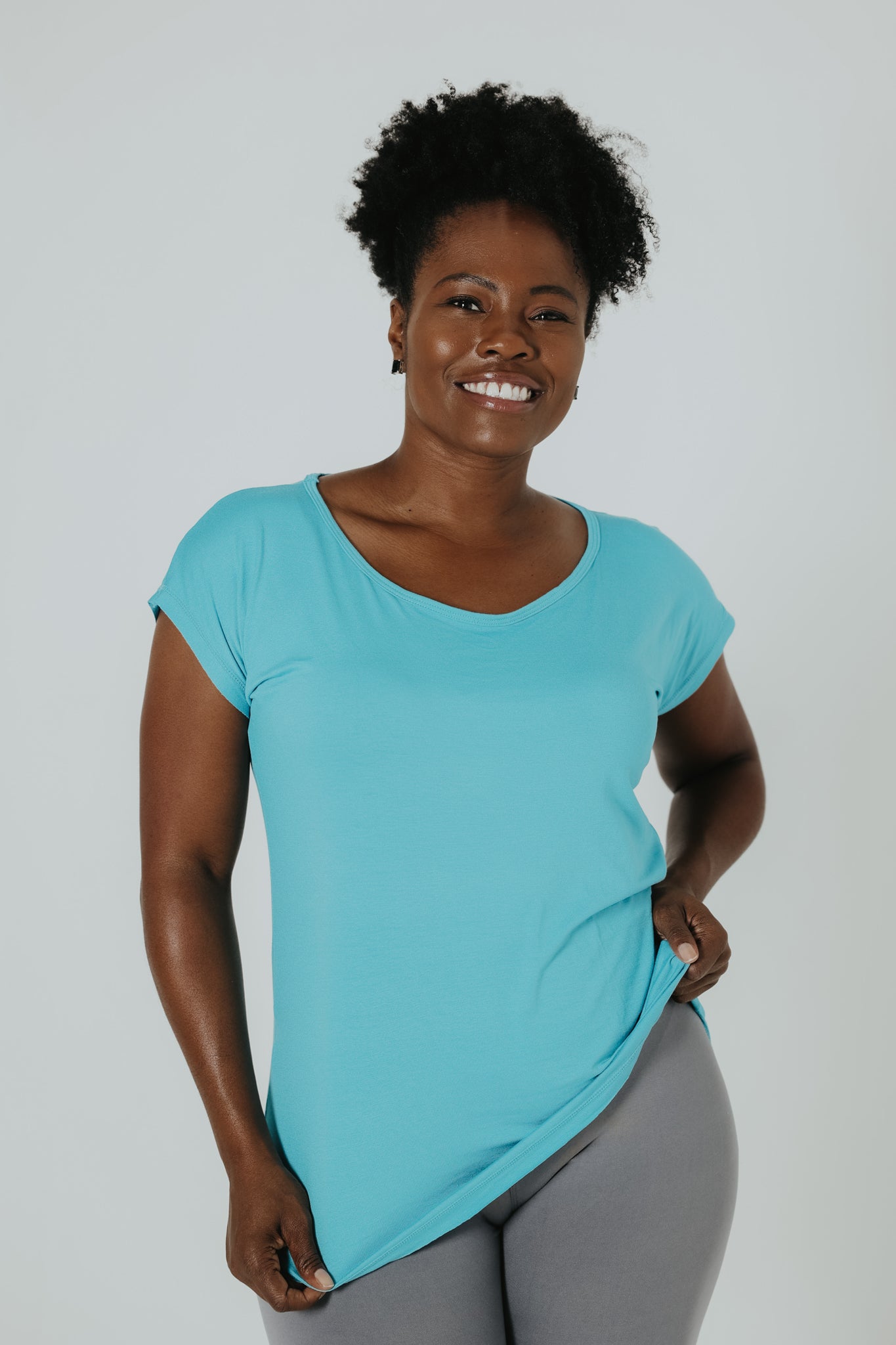 Isa Tank- Baby Blue – Not Only Pants