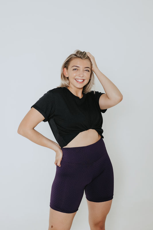 Ada Shorts -Purple